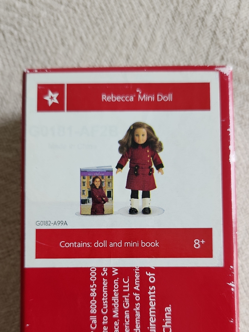 Vintage American Girl Mini Doll Rebecca - Picture 4 of 10